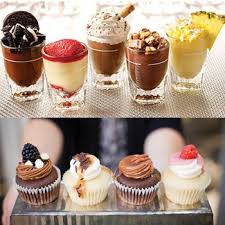 You might not have room in your belly after dinner for an entire piece of lemon pie, but what about a bit sized one? Allestire Il Tavolo Dei Dolci Con Mini Porzioni E Piccoli Contenitori Desserts Dessert Buffet Shot Glass Desserts