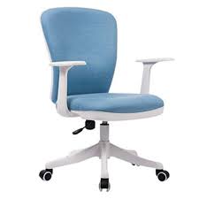 Swivel Chairs Chai Home Study Computer Seat Office Break Game Cloth Student Desk Armchair Gift Color Blue S Office Desk Chair Chair Executive Office Chairs