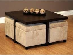 Ottoman Coffee Table Ideas Coffee Table With Stools Underneath Coffee Table With Seating Ottoman Coffee Table