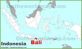 Bali In Map World Bali Location On The Ireland Map