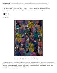 Six Artists Reflect on the Legacy of the Harlem Renaissance