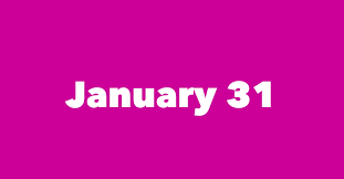 January 31 Famous Birthdays 1 Person In History Born This Day