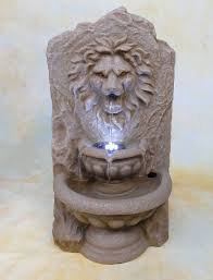 Zimmerbrunnen Springbrunnen Wasserwand Tischbrunnen Led Brunnen Lowe Dw03 A Tischbrunnen Zimmerbrunnen Springbrunnen