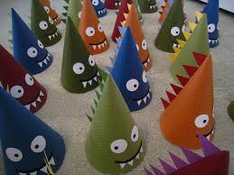 Homemade Birthday Hats For Adults Homemade Party Hats Diy Birthday Party Hats Dinosaur Party Hats First Birthday Hats