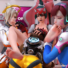 Rule34 - If it exists, there is porn of it  d.va, mercy, tracer  6120140