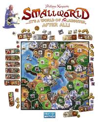 Small World This Is The Game We Played With Frank And Enjoyed So Much Finally Found It Thought You Small World Board Game Board Games Strategy Board Games