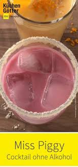 Tolles Rezept Fur Alkoholfreien Cocktail Miss Piggy Mit Cranberrysaft Kirschsaft Und Sahne Alkoholfrei Alkoholfreie Cocktails Alkohol