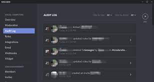Channel permission creation, deletion, and updates. Discord S Built In Audit Log The Filter By User Feature Filters Download Scientific Diagram