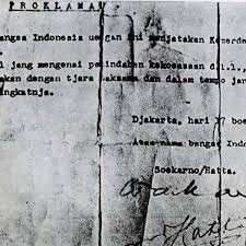 Kami bangsa indonesia, dengan ini menjatakan kemerdekaan indonesia. Kisruh Penandatanganan Naskah Proklamasi Historia