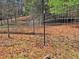 Maybe you would like to learn more about one of these? 4x4 Red Brand Goat Wire On Metal T Post Goat Fence Backyard Fences Natural Fence