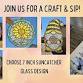 Craft & Sip - Glass Suncatcher Workshop - at Peculier Ales!