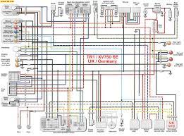 The others are modified versions of my original. Tr1 Xv1000 Xv920 Wiring Diagrams Manfred S Tr1 Page All About Yamaha Tr1 Xv1000 Xv920