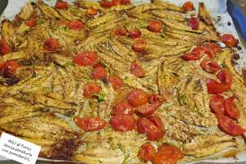 Maybe you would like to learn more about one of these? Teglia Di Alici Al Forno Con Pomodorini Senza Pan Grattato Cucina Con Mirko Runci