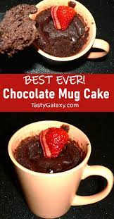 Easy Chocolate Mug Cake Recipe Recipe Yummy Food Dessert Easy Chocolate Mug Cake Best Dessert Recipes