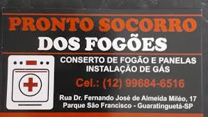 Pronto socorro dos fogões