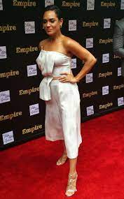 Grace Gealey Engaged To Empire Co Star Flashes Ring Pics Fashion Grace Gealey Heart Shaped Wedding Rings