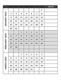 Free 2022 Blank Calendar Templates Calendarlabs