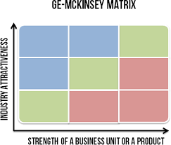 The matrix categorises products as question marks, stars, cash cows, and pets (also known as dogs ). Ge Mckinsey Matrix Smi