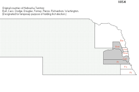Show me a map of nebraska. State And County Maps Of Nebraska