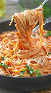 Pasta With Tomato Cream Sauce Tomato Cream Sauces Pasta Dishes Cream Sauce Pasta