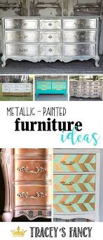 Metallic Painted Furniture Ideas With Tracey S Fancy How To Paint Metallic Furniture Furniturem Gold Furniture Gold Painted Furniture Painting Furniture Diy