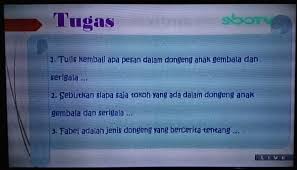 Untuk guru kelas 3, berikut ini kami membagikan soal kelas 3 tema 1 subtema 2. Kunci Jawaban Sd Kelas 1 Di Sbo Tv