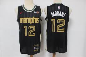 Memphis grizzlies mens jerseys and uniforms at the official online store of the grizzlies. Memphis Grizzlies 12 Ja Morant Black Golden City Edition Nike Nba Jersey Misterjersey Com