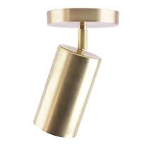 Directional Ceiling Spot Light Modern Lighting Fixtures Etsy Brass Light Fixture Modern Light Fixtures Semi Flush Mount Lighting