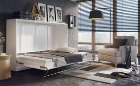 A murphy bed (wall bed) gives you an extra bedroom only when you need it and the rest of the time you use the space for other things that's more important for you can also buy a cabinet bed instead of a murphy bed. Five Unique Murphy Beds You Can Buy On The Cheap