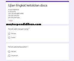 Ujian ketololan atau ujian seberapa tingkat ketololan kamu. Link Ujian Test Kegoblokan Yang Haqiqi Masterpendidikan Com