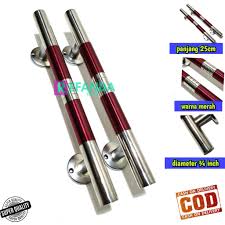 Kusen pintu dan kusen jendela digabung menjadi satu dan memakai komponen kayu jati solid yang super grade a1. Harga Handle Pintu Minimalis Terbaik Alat Pertukangan Perlengkapan Rumah Juni 2021 Shopee Indonesia