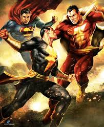 Rebirth Black Adam Dc Comics Black Adam Vs Shazam And Superman Captain Marvel Shazam Comics Shazam