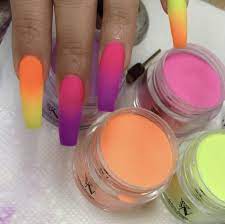 Coffin Nails Nail Trends Of Instagram Long Acrylic Nail Designs Luminous Nails Nail Designs Summer Acrylic