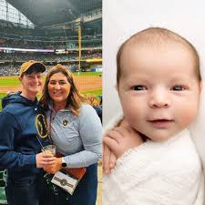 BREWER SINCE BIRTH 🥹 In 2022, two Brewers fans won $18,000 in the 50/50  raffle. They had been trying to get pregnant through fertility treatments  when they attended the game — and