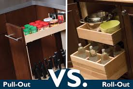 enhance kitchen storage with pull outs