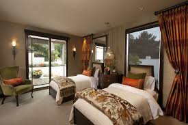 La Jolla Luxury Guest Room 3 Robeson Design San Diego Interior Designers La Apartment Decor Robeson Design Guest Bedroom Design