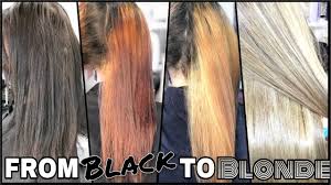 Balayage californien, blond cendré, miel ou bronde, on vous guide pour réussir votre transformation capillaire. Passer Du Noir Au Blond Cendre Les Etapes Les Produits Utilises Sans Abimer Vos Cheveux Olaplex Youtube