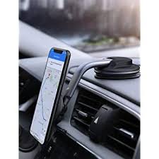 Amazon Com Aukey Car Phone Mount 360 Degree Rotation Dashboard Magnetic Cell Phone Holder For Car Compatibl In 2020 Car Phone Holder Car Phone Mount Cell Phone Holder