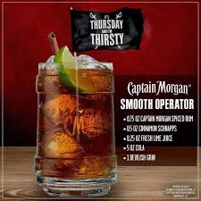 A Rum And Coke With Cinnamon Schnapps And Fresh Lime Alcohol Drink Recipes Captain And Coke Recipe Cinnamon Schnapps