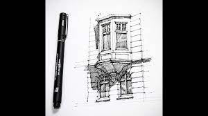 When you inevitably come across one, do not despair as with metropix it is quick and easy to draw even the most extravagant of bay windows. Bay Window Sketch Shades And Shadow Youtube