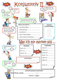 Konjunktiv Ii Deutsch Lernen Lernen Deutsch