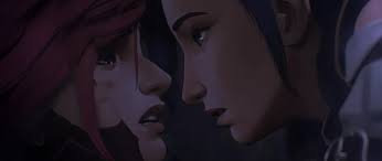 this is sort of an odd detail on an Arcane rewatch, Cait only learns Vis  name from Huck in the outskirts when he says Thats Vi, right? Vi had no  other records