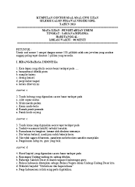 Check spelling or type a new query. Soal Beserta Pembahasan Kunci Jawaban Pe