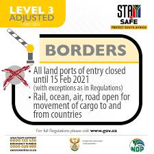 Home affairs minister aaron motsoaledi reiterated that strict protocol will be imposed at all 20 land borders in the country, with a few exceptions. Covid 19 Coronavirus South Sa National Defence Force Facebook