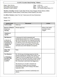 Click here to see the agenda for the above meeting. 36 Meeting Minutes Template Free Word Pdf Doc Excel Formats