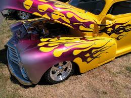 Custom Painted Flames On Cars Ghost Flame Paint Jobs Hot Rods Cars Hot Rod Trucks Cool Cars