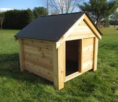 Diy Dog House Kit You Order The Kit And When It Arrives At Your Front Door You Assemble The Kit Generally The Diy Wood Dog House Large Dog House Dog House