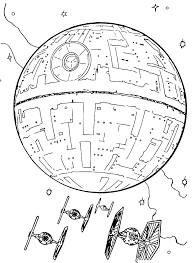 Each printable highlights a word that starts. Star Wars The Tie Fighter Whizzing Near The Death Star