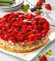 Erdbeer Quark Torte Rezept Erdbeer Kuchen Erdbeer Quark Kuchen Kuchen Und Torten