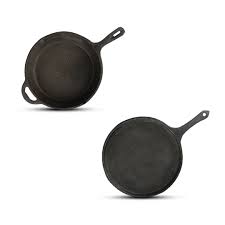Cast Iron Cookware Set Kadai 2 5l 1 5l Dosa Tawa 10 Inch The Indus Valley Cast Iron Cookware Set Cast Iron Cookware Cookware Set